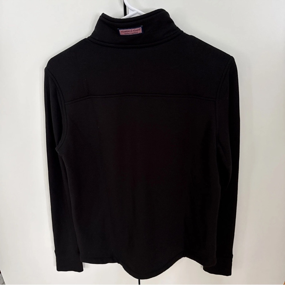Vineyard Vines Dreamcloth® Shep Shirt® Women’s Size Small Black 1/4 Zip - Picture 3 of 8
